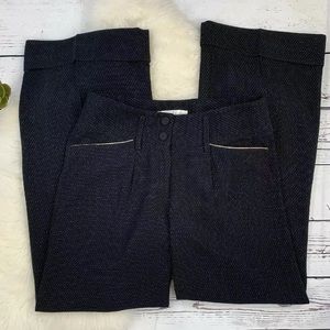 White House Black Market Polka Dot Wide Leg Pants